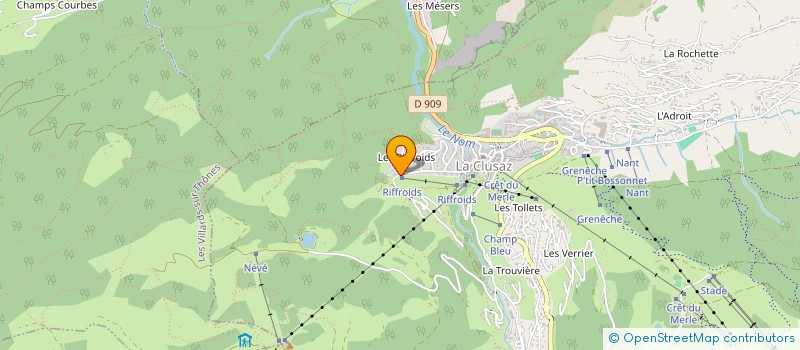localisation de l'entreprise MADAME ANNICK PICHON à LA CLUSAZ