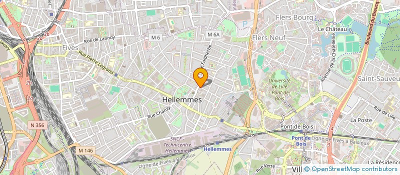 localisation de l'entreprise MADAME ANNICK PIETTE à LILLE