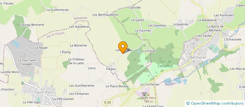 localisation de l'entreprise MADAME ANNICK PINAULT à PLOUASNE