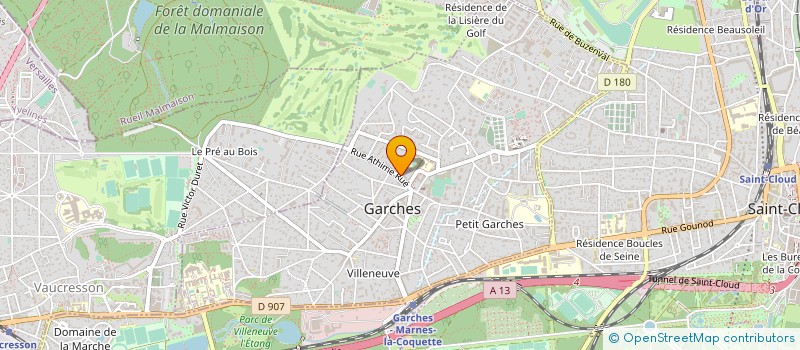localisation de l'entreprise MADAME ANNICK PORACCHIA à GARCHES