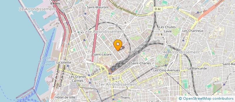 localisation de l'entreprise MADAME ANNICK PRIEUR à MARSEILLE
