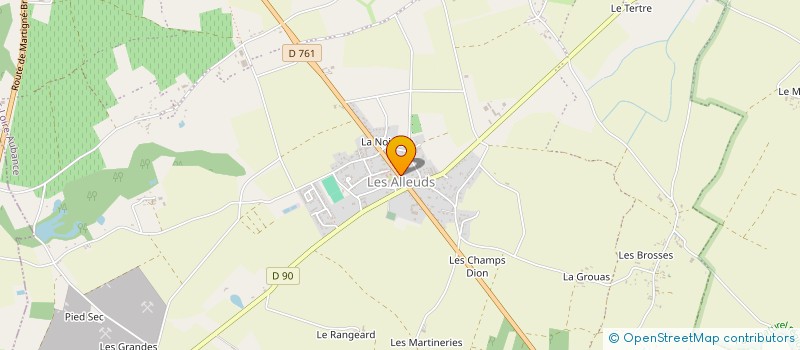 localisation de l'entreprise MADAME ANNICK PROST à BRISSAC LOIRE AUBANCE