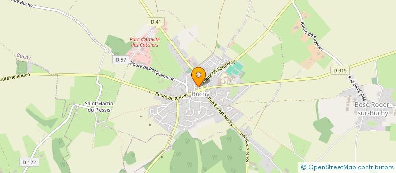 localisation de l'entreprise MADAME ANNICK PUPIN  BUCHY