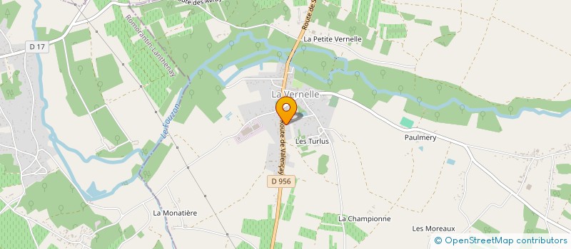 localisation de l'entreprise MADAME ANNICK RABIER à VICQ-SUR-NAHON