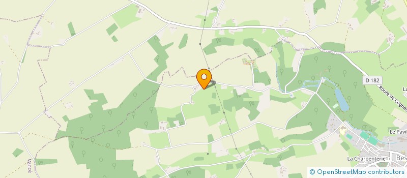 localisation de l'entreprise MADAME ANNICK RABOT  BESSE SUR BRAYE