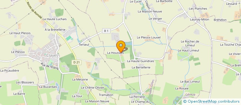 localisation de l'entreprise MADAME ANNICK RAHYER  IRODOUER