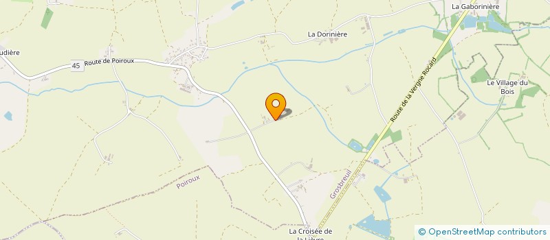 localisation de l'entreprise MADAME ANNICK REDON  GROSBREUIL