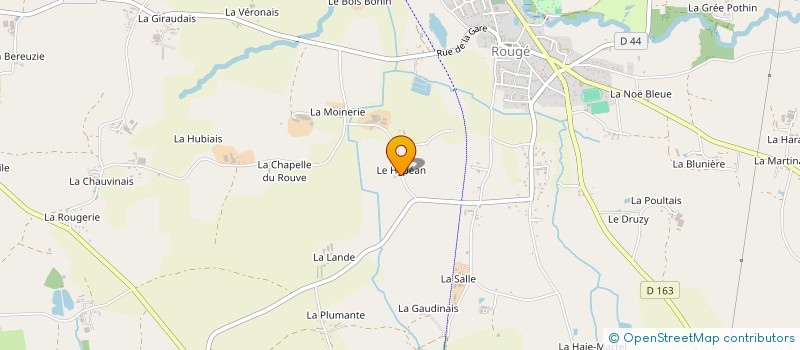 localisation de l'entreprise MADAME ANNICK RENAUD à ROUGE
