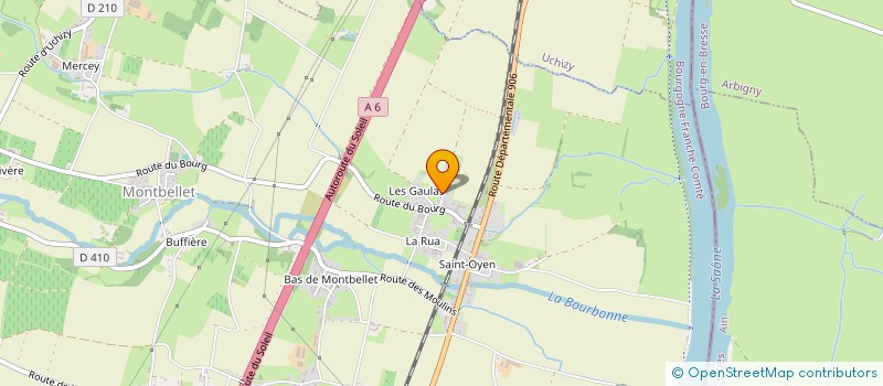 localisation de l'entreprise MADAME ANNICK RENAUD  MONTBELLET