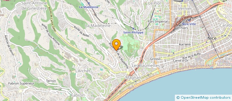 localisation de l'entreprise MADAME ANNICK RHEIN à NICE