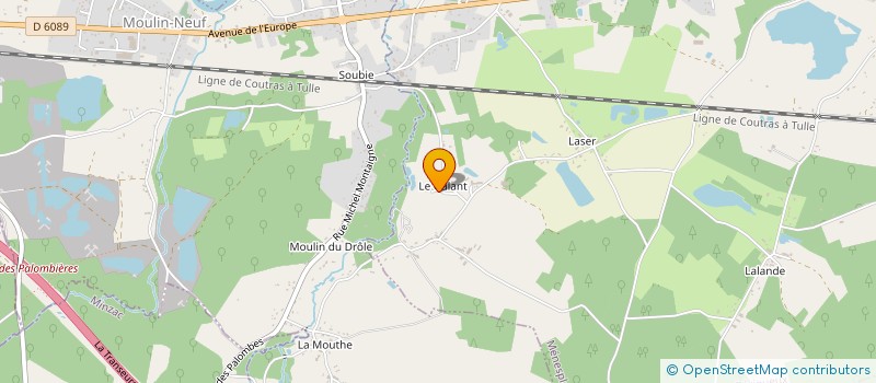 localisation de l'entreprise MADAME ANNICK RIVARD à EYGURANDE-ET-GARDEDEUIL