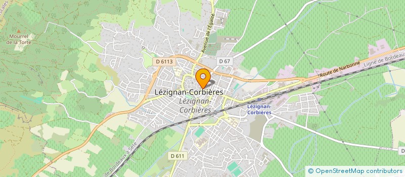 localisation de l'entreprise MADAME ANNICK ROGER à LEZIGNAN-CORBIERES