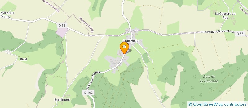 localisation de l'entreprise MADAME ANNICK ROYNARD  BEAUSSAULT