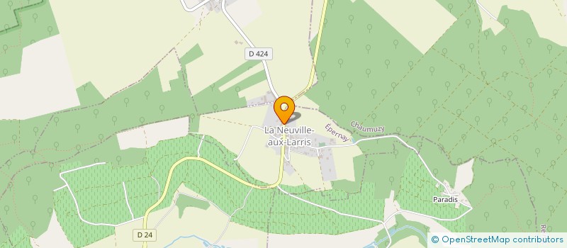 localisation de l'entreprise MADAME ANNICK RUCHE  LA NEUVILLE-AUX-LARRIS