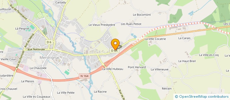 localisation de l'entreprise MADAME ANNICK RUELLAN à SAINT-VRAN