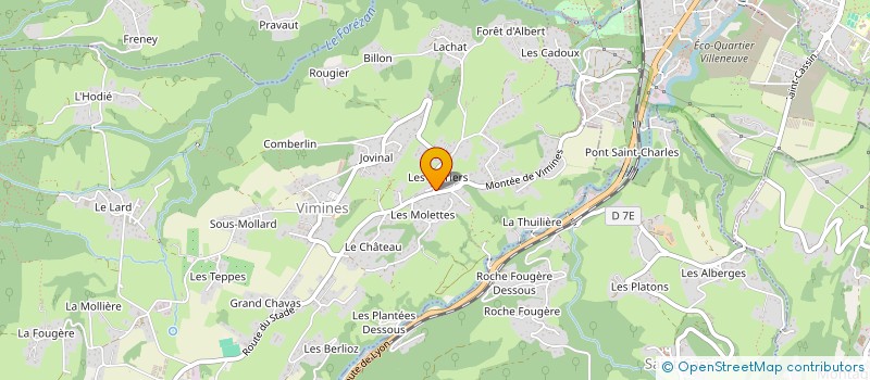 localisation de l'entreprise MADAME ANNICK RUZAND  VIMINES