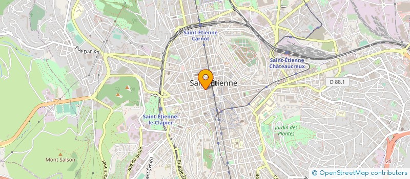 localisation de l'entreprise MADAME ANNICK SADURNI à SAINT-ETIENNE