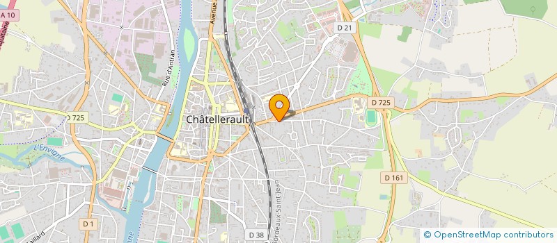 localisation de l'entreprise MADAME ANNICK SALIGNAT à CHATELLERAULT