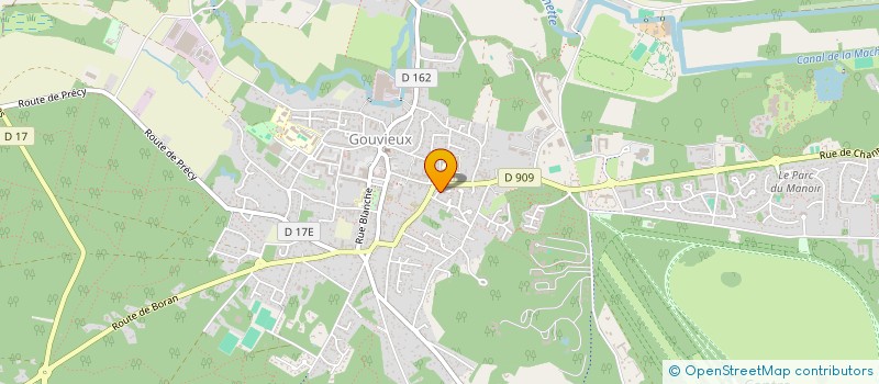 localisation de l'entreprise MADAME ANNICK SALLES  GOUVIEUX