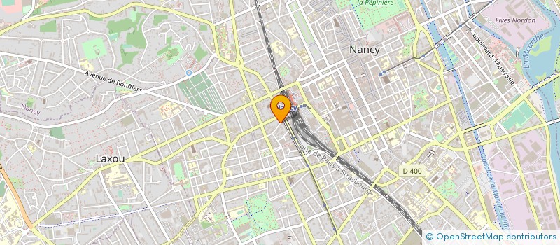 localisation de l'entreprise MADAME ANNICK SCHLITTER à NANCY