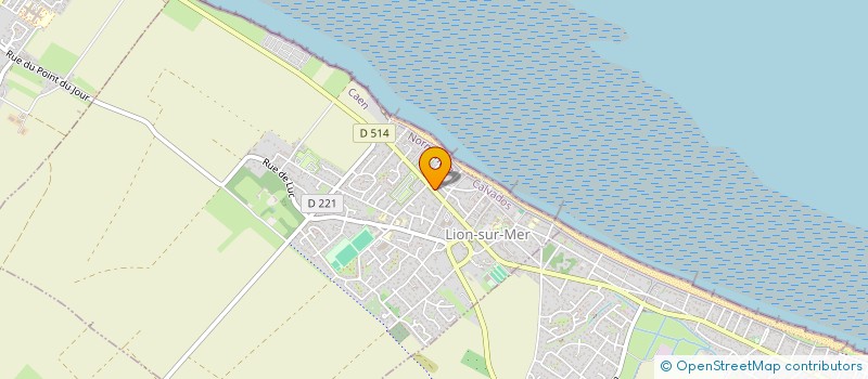 localisation de l'entreprise MADAME ANNICK SCHMID  LION-SUR-MER