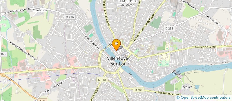 localisation de l'entreprise MADAME ANNICK SCHMIDT  VILLENEUVE-SUR-LOT