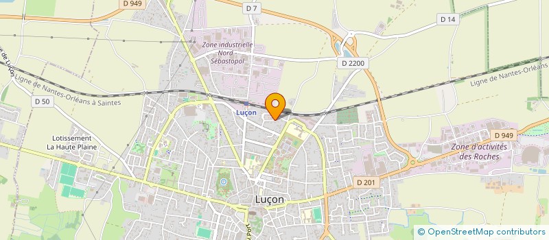 localisation de l'entreprise MADAME ANNICK SEIGNEURET à LUCON