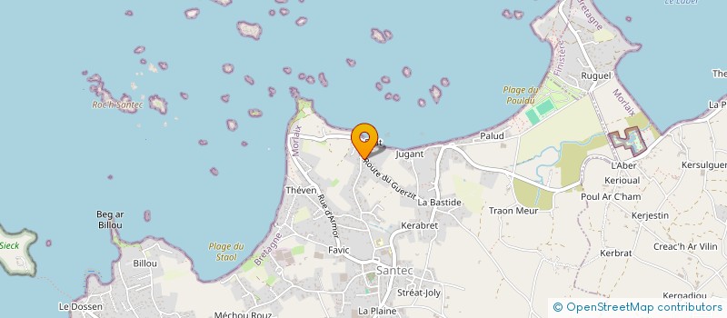 localisation de l'entreprise MADAME ANNICK SEVERE à SANTEC