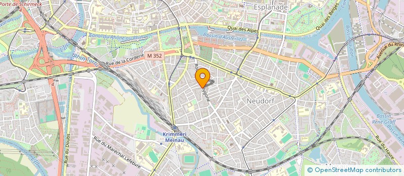 localisation de l'entreprise MADAME ANNICK SINS à STRASBOURG