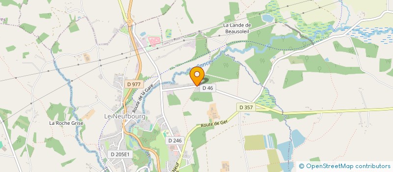 localisation de l'entreprise MADAME ANNICK SOUL  MORTAIN-BOCAGE