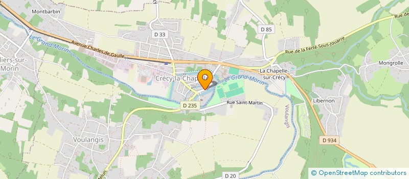 localisation de l'entreprise MADAME ANNICK STEIN  CRECY-LA-CHAPELLE