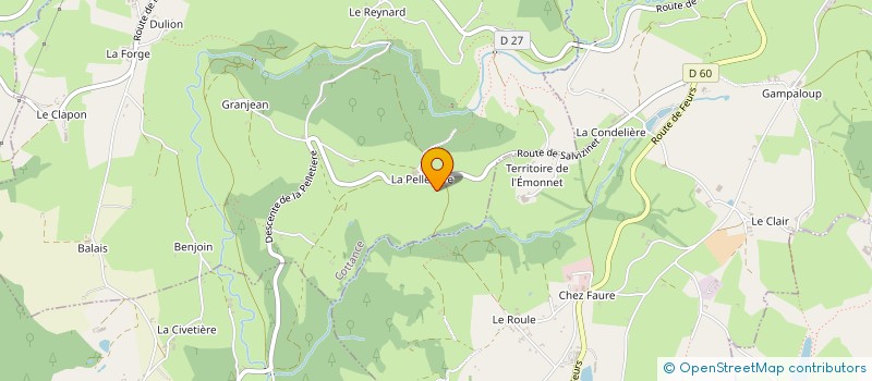 localisation de l'entreprise MADAME ANNICK STUDER à COTTANCE