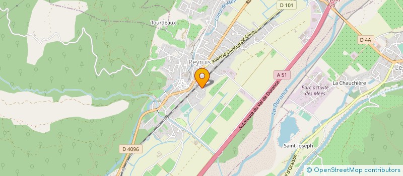 localisation de l'entreprise MADAME ANNICK TARDIEU à PEYRUIS