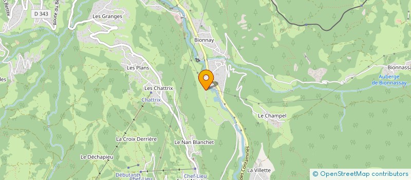 localisation de l'entreprise MADAME ANNICK TERRA VECCHIA  SAINT-GERVAIS-LES-BAINS