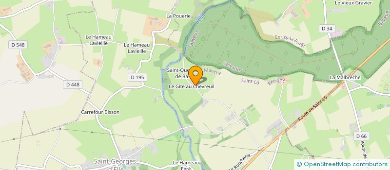 localisation de l'entreprise MADAME ANNICK TERREE  SAINT-JEAN-D'ELLE