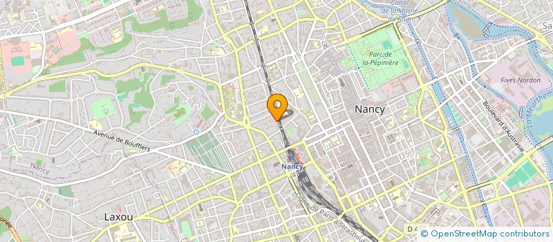 localisation de l'entreprise MADAME ANNICK THIERY  NANCY