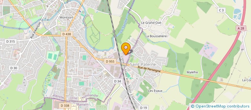 localisation de l'entreprise MADAME ANNICK THOMAS  CHAMPFREMONT