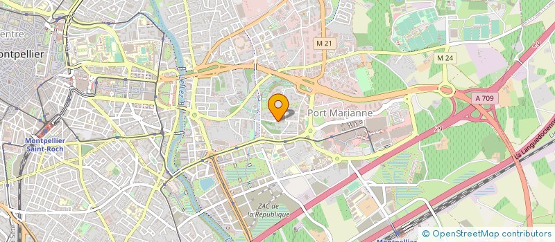 localisation de l'entreprise MADAME ANNICK TOITOT à MONTPELLIER