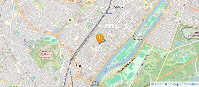 localisation de l'entreprise MADAME ANNICK TOUFFAIT à SURESNES