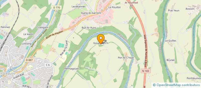 localisation de l'entreprise MADAME ANNICK TRELLU à SAINT-COULITZ