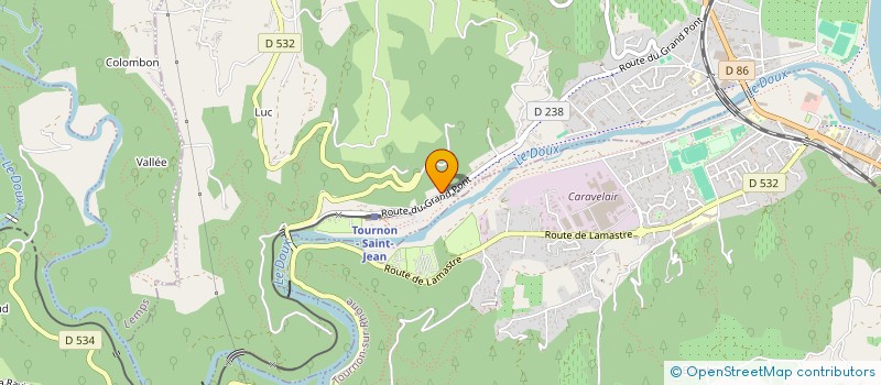 localisation de l'entreprise MADAME ANNICK TRIBBIA  SAINT-JEAN-DE-MUZOLS