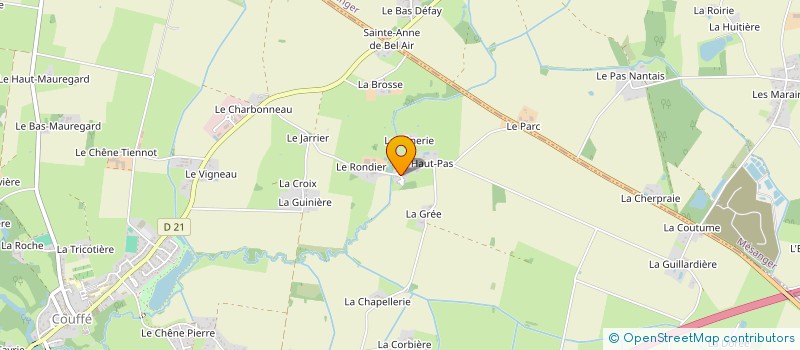 localisation de l'entreprise MADAME ANNICK TROCHU  COUFFE