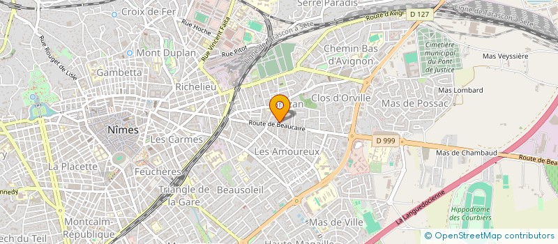 localisation de l'entreprise MADAME ANNICK TSIAVOTA  NIMES