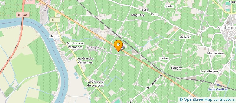 localisation de l'entreprise MADAME ANNICK TUAL  SAINT-EMILION