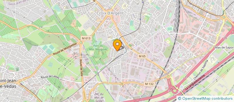 localisation de l'entreprise MADAME ANNICK TUFFERY à MONTPELLIER