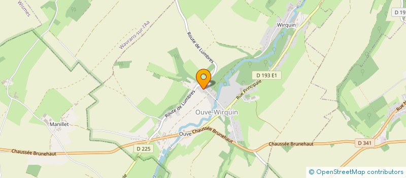 localisation de l'entreprise MADAME ANNICK VACEK  OUVE-WIRQUIN