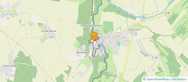 localisation de l'entreprise MADAME ANNICK VAN LIERDE à BRAY-ET-LU