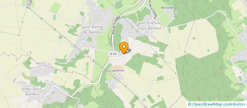 localisation de l'entreprise MADAME ANNICK VATANT à SAINT-ETIENNE-SOUS-BAILLEUL