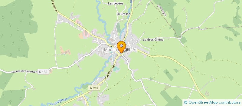 localisation de l'entreprise MADAME ANNICK VAVASSEUR à MOULINS-ENGILBERT
