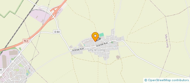localisation de l'entreprise MADAME ANNICK VERMEERSCH  SILLY-LE-LONG